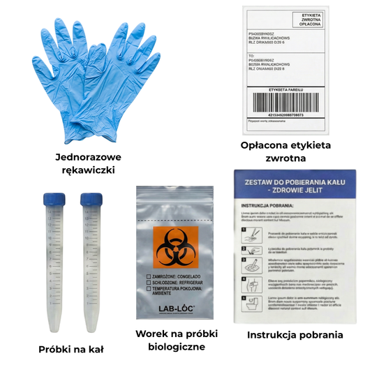 Domowy test Zdrowe Jelita